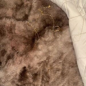 Park lane bow necklace and earrings set